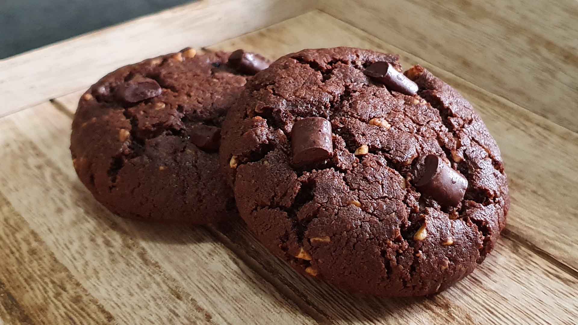 Double Chocolate Chip Cookies